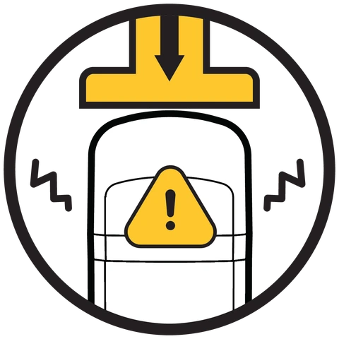 Check the pressure carefully