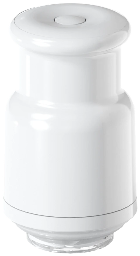 White Plastic Locktop